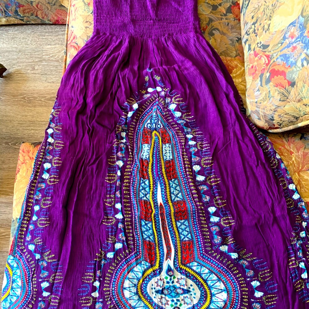 Bohemian maxi dress